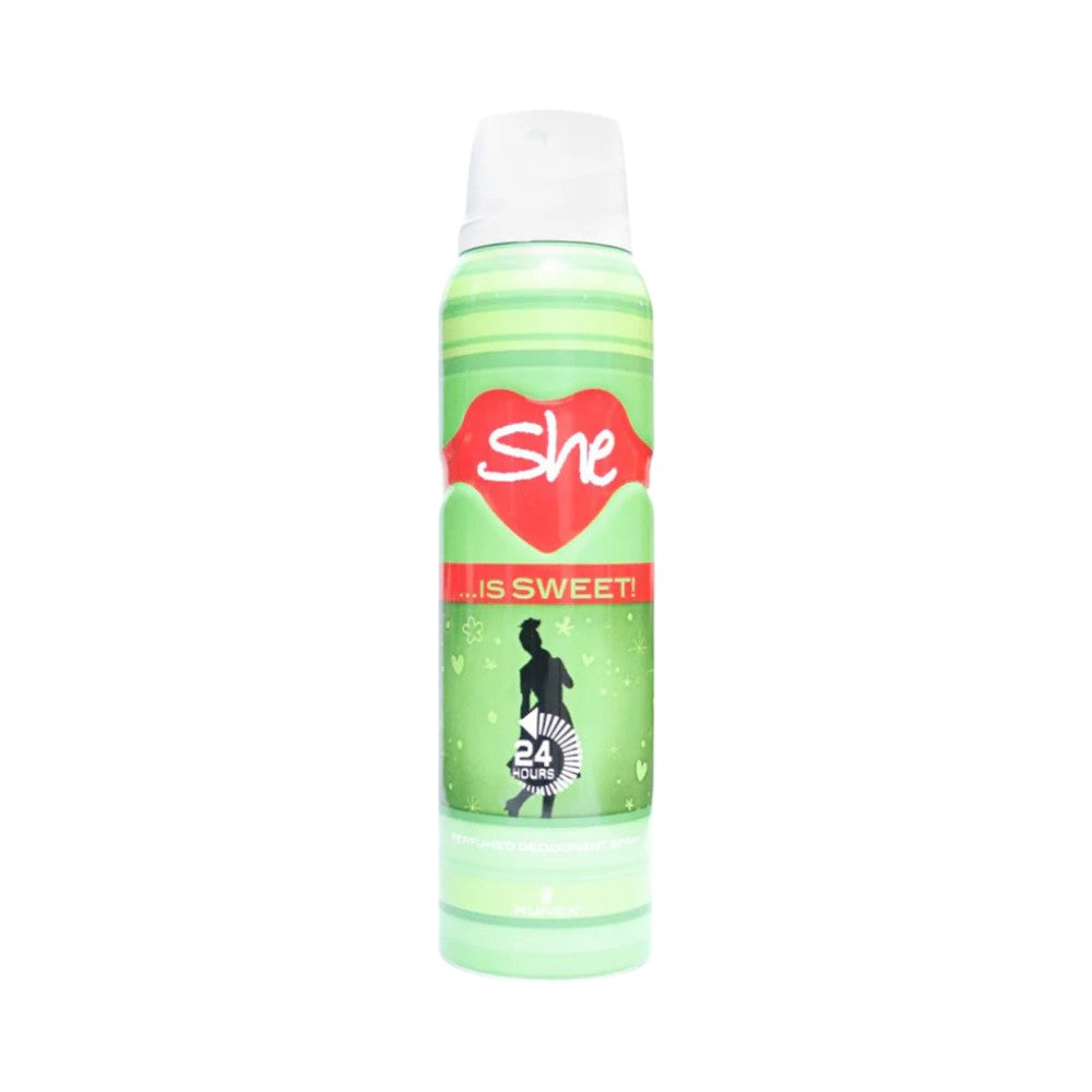 SHE DEODORANT IS SWEET 150 ML