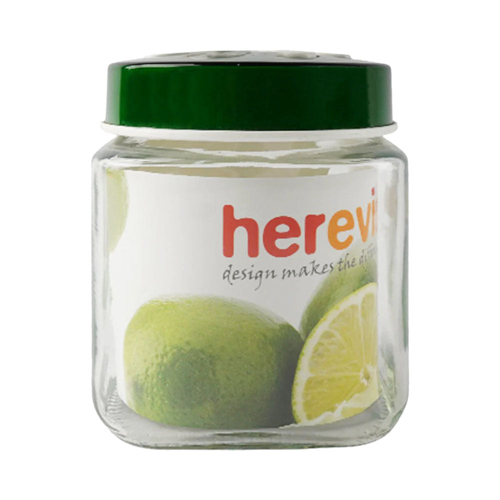 JAR HEREVIN SQUARE RED 137010 1 LTR