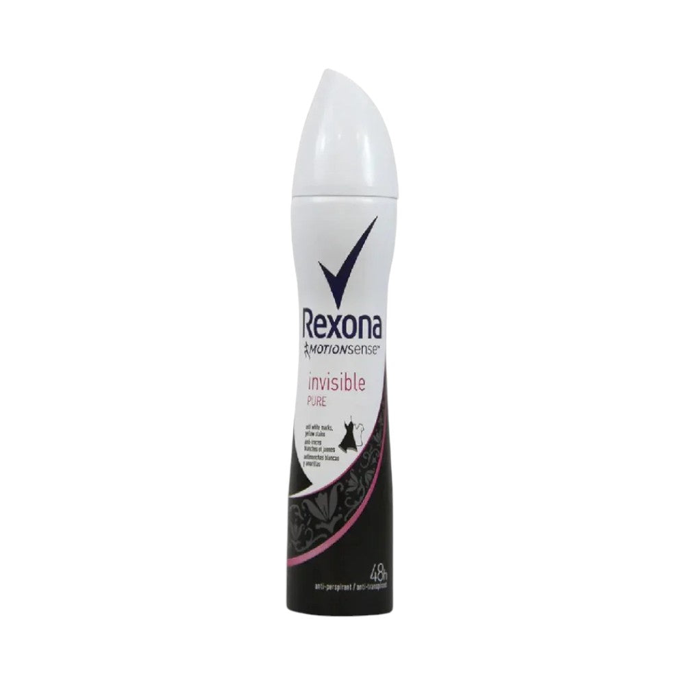 REXONA DEODORANT INVISIBLE PURE FOR WOMEN 200 ML