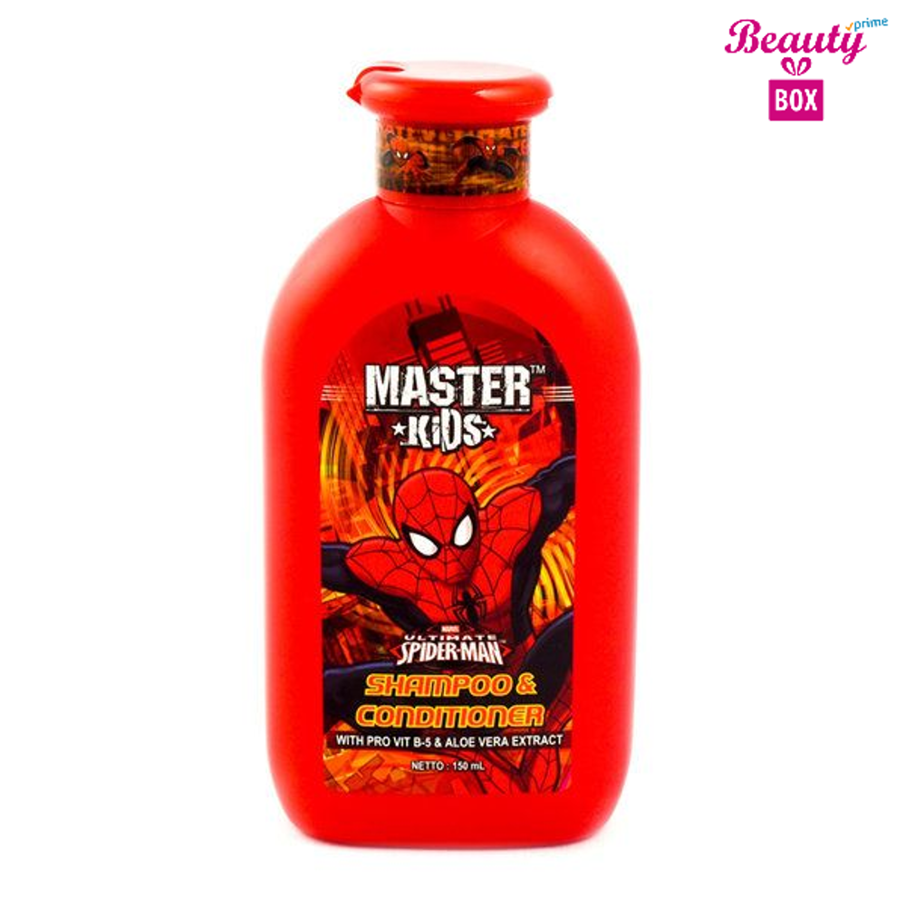 MASTER KIDS SPIDERMAN SHAMPOO CONDITIONER 150 ML
