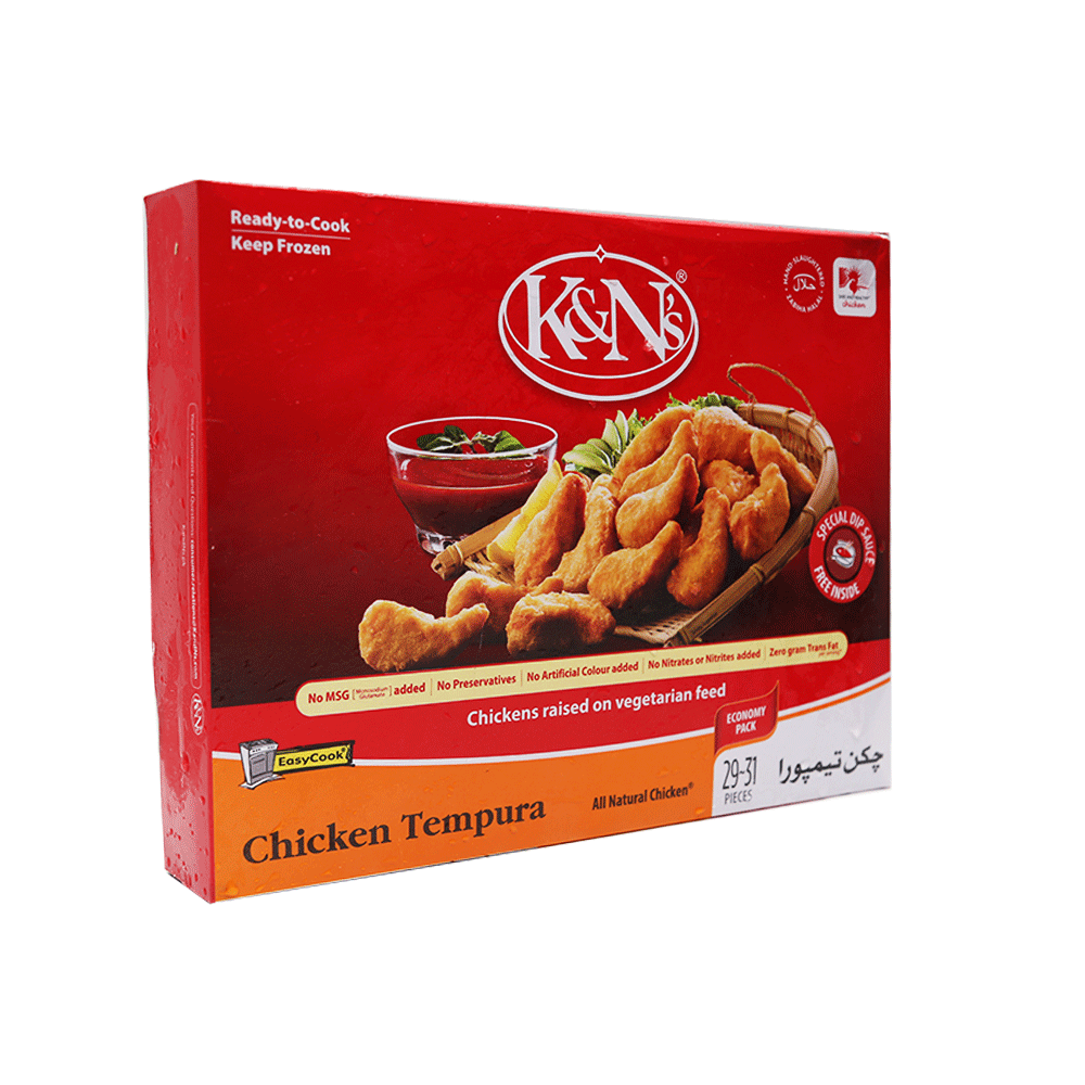 K&N CHICKEN TEMPURA LARGE 29-31 PCS 660 GM