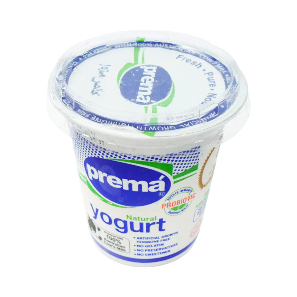 PREMA NATURAL YOGURT 375 GM