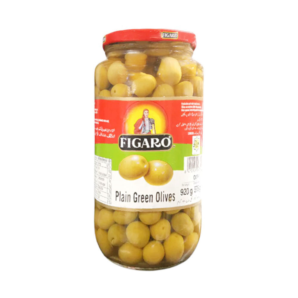 FIGARO OLIVES PLAIN GREEN 920 GM