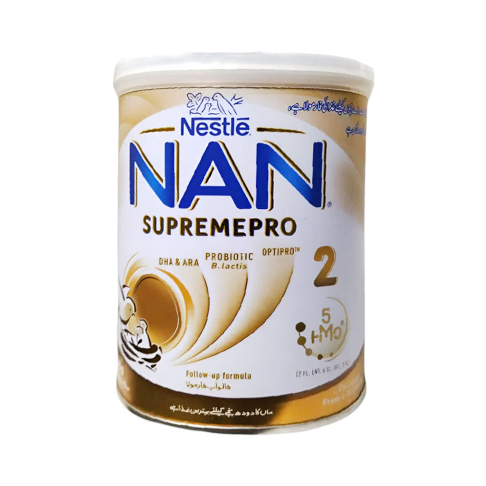 NESTLE NAN 2 MILK POWDER OPTIPRO TIN 400 GM