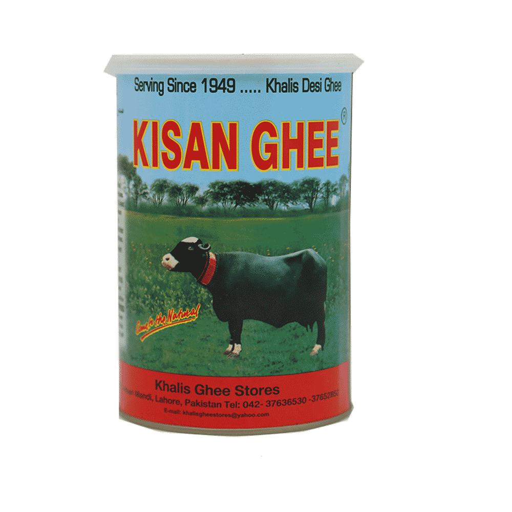 KISAN DESI GHEE TIN 1 KG