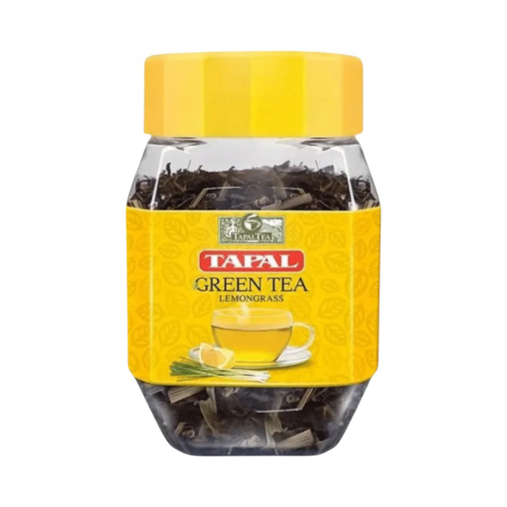 TAPAL GREEN TEA LEMON GRASS JAR 100 GM