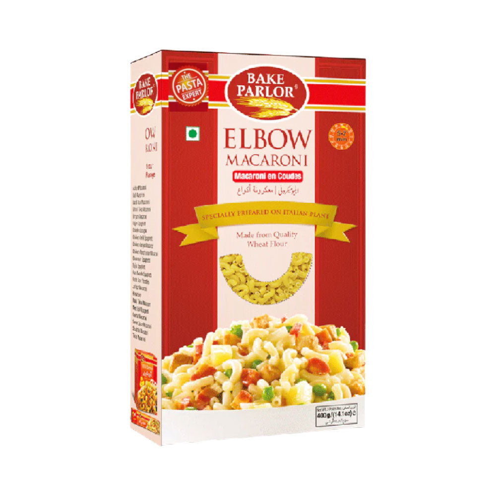 BAKE PARLOR ELBOW MACARONI BOX 400 GM