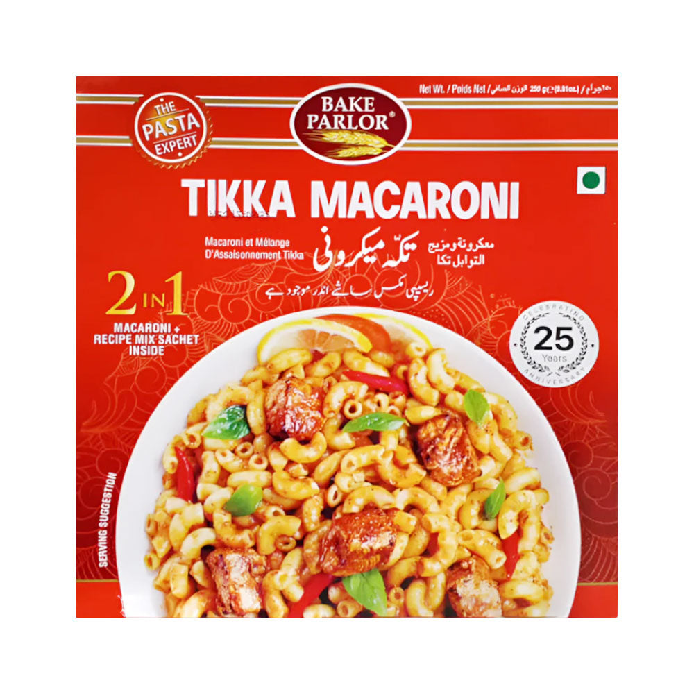 BAKE PARLOR TIKKA MACARONI 250 GM