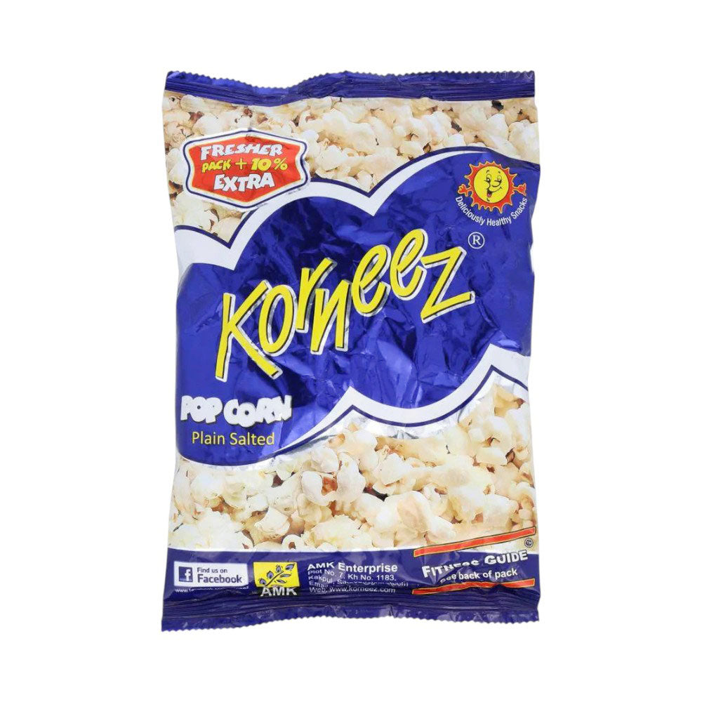 KORNEEZ PLAIN SALTED POP CORN 40 GM