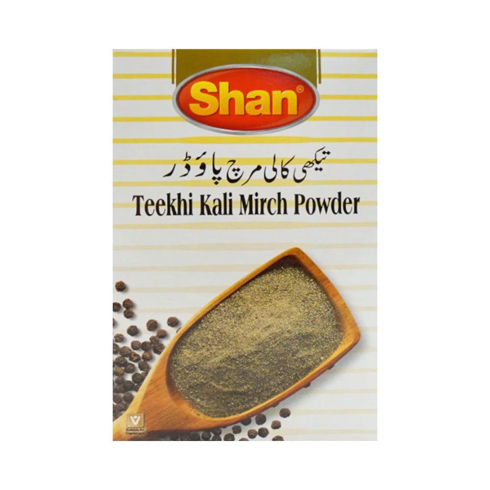 SHAN TEEKHI KALI MIRCH POWDER 50 GM
