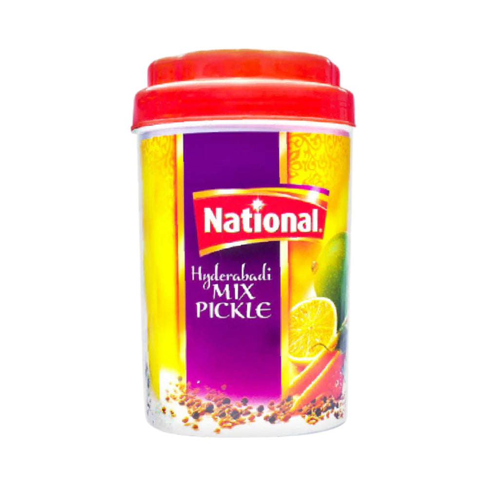 NATIONAL PICKLE HYDERABADI MIX JAR 1 KG