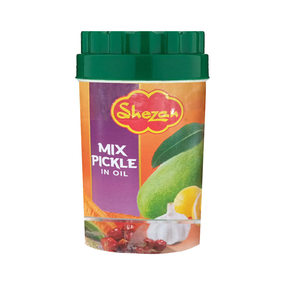 SHEZAN SATARANG MIX PICKLE IN OIL 800 GM