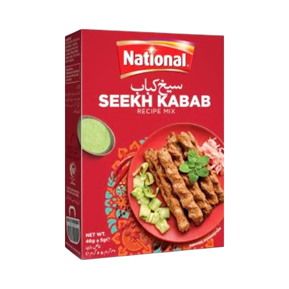 NATIONAL MASALA SEEKH KABAB MIX 46 GM