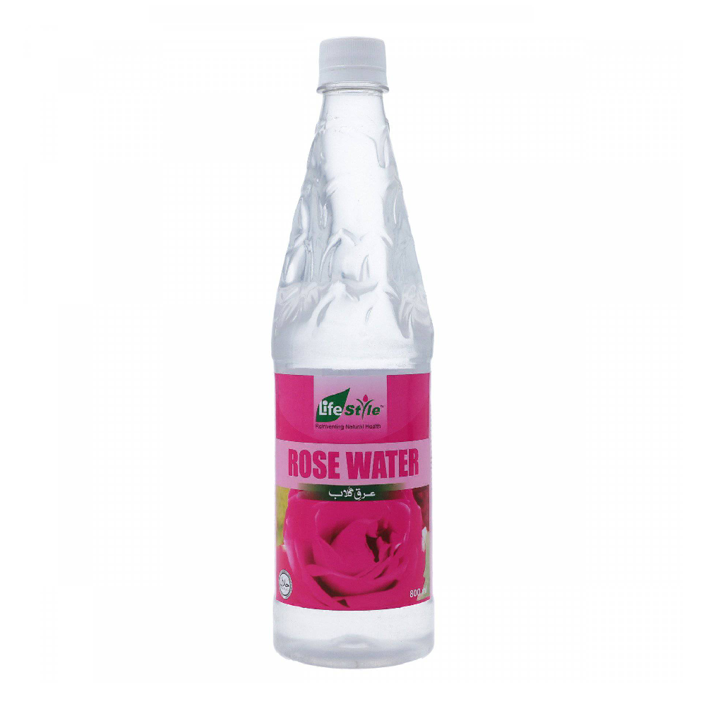 LIFE STYLE ROSE WATER 800 ML