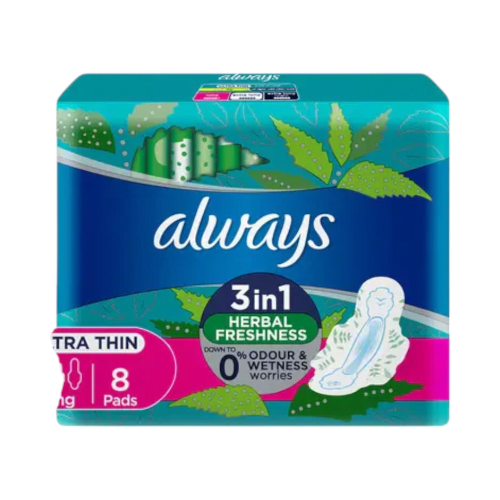 ALWAYS PADS ULTRA THIN LONG 8PCS