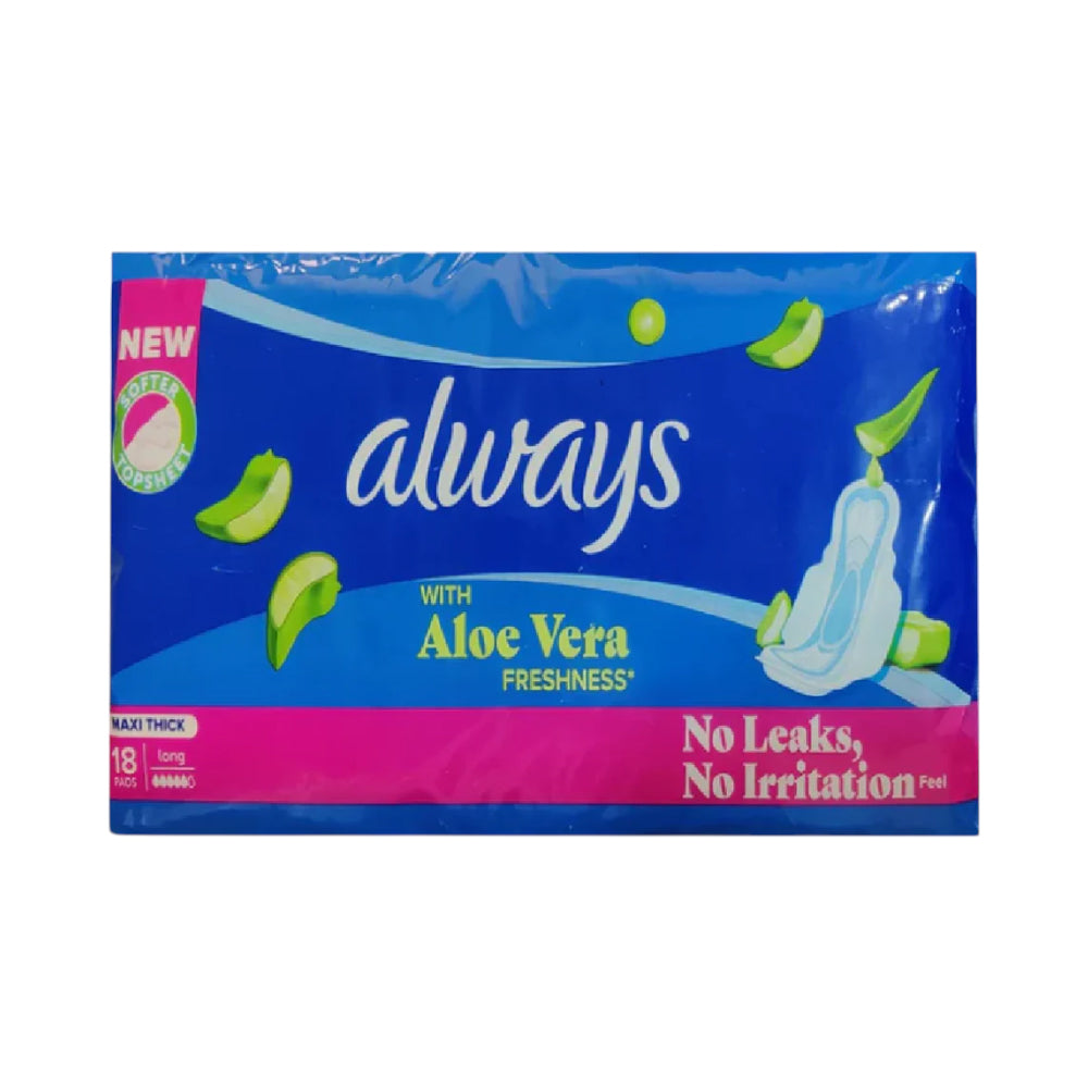 Always Pads Maxi Thick Long Value Pack 18pcs