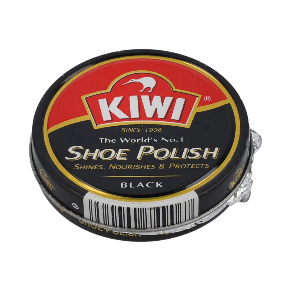KIWI SHOE POLISH BLACK TIN 45 ML