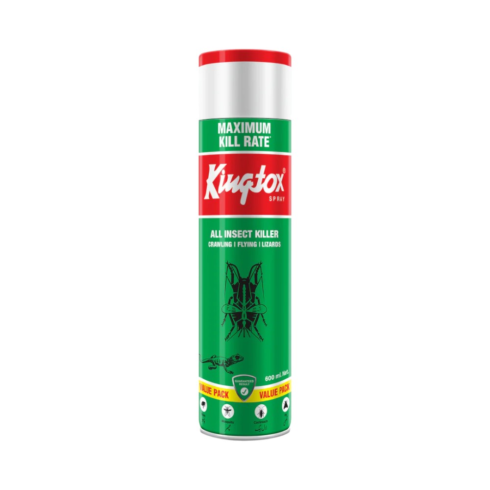 KINGTOX INSECT KILLER GREEN SPRAY 600 ML