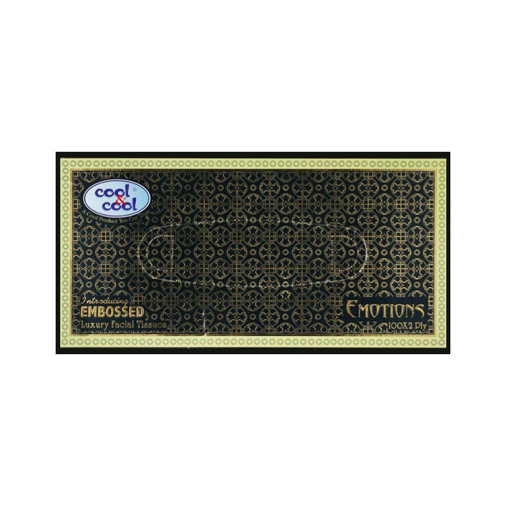 COOL & COOL TISSUE EMBOSSED EMOTIONS