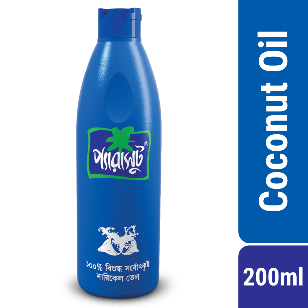 PARACHUTE COCONUT OIL BOTTLE 200 ML AlFatah