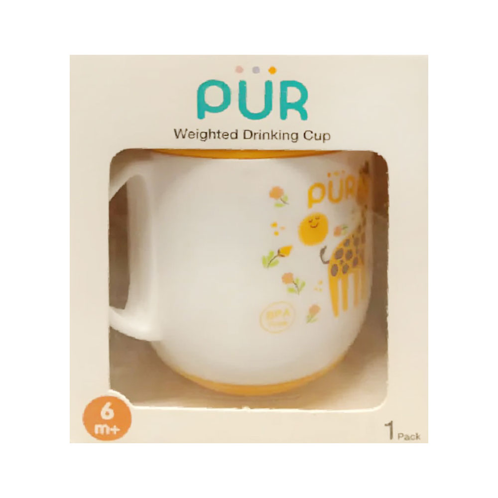 PUR WEIGHTED DRINKING CUP 6M+