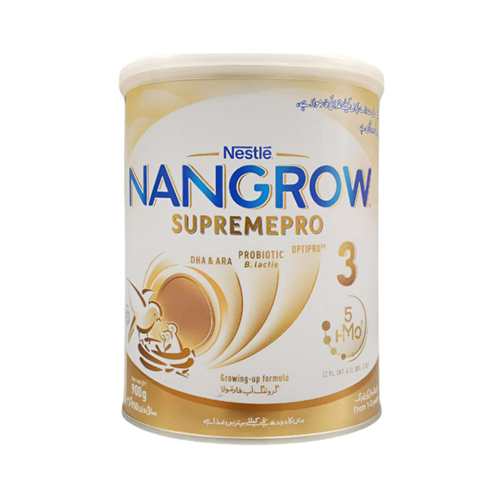 NESTLE NANGROW 3 MILK POWDER OPTIPRO TIN 900 GM
