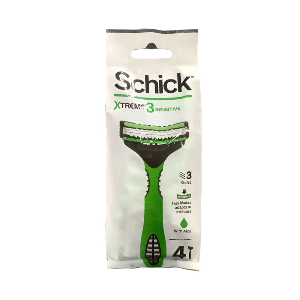 SCHICK3 XTREME 4 MEN PACK