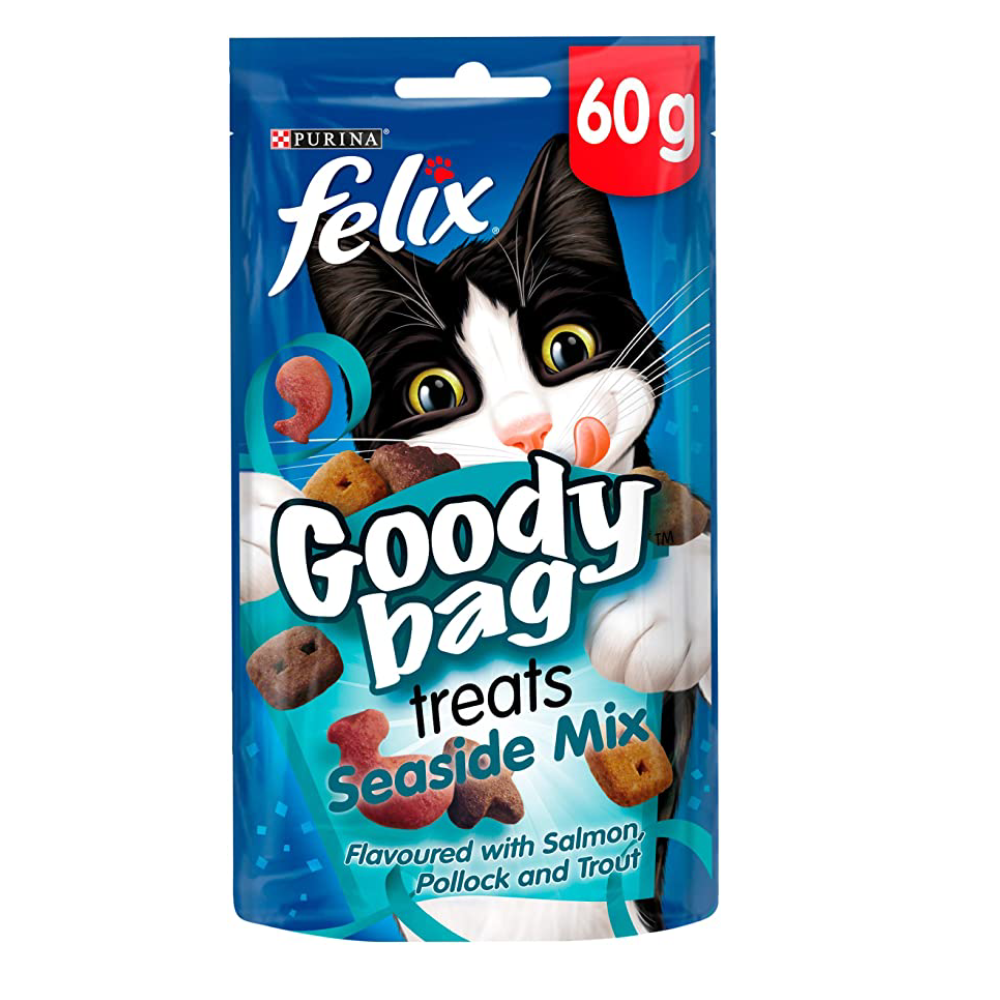 PURINA FELIX CAT BISCUIT GOODY BAG SEASIDE MIX 60 GM AlFatah