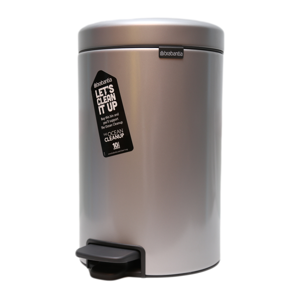 DUST BIN BRABANTIA 12LTR 113680 BASIC