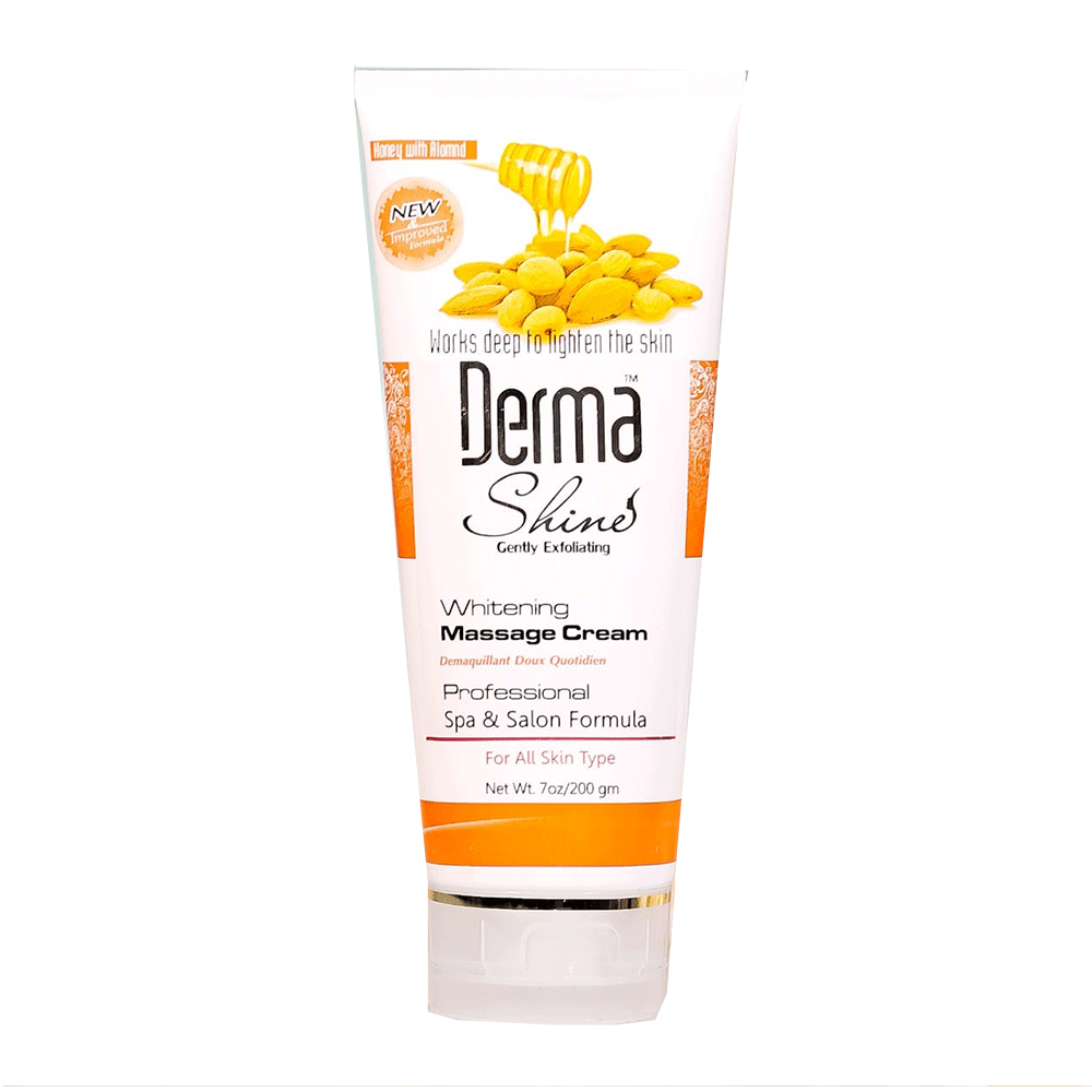 DERMA SHINE WHITENING MASSAGE CREAM 200 GM