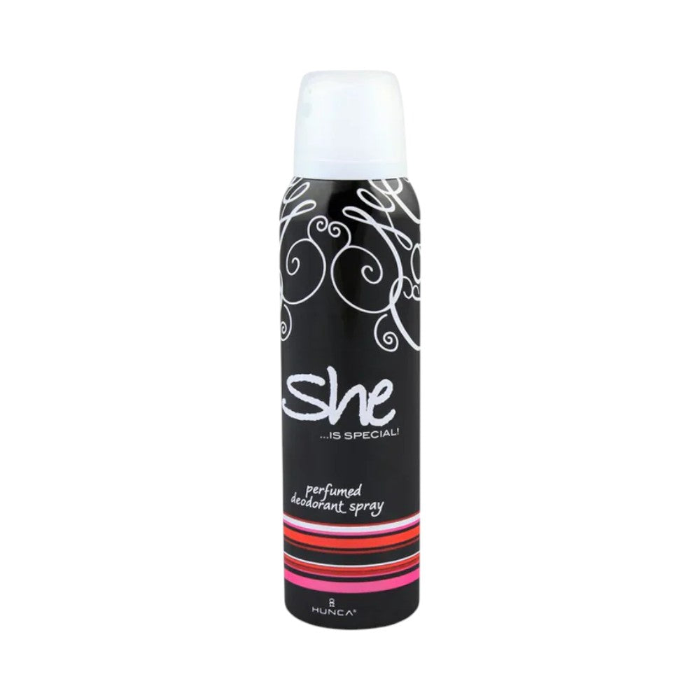 SHE DEODORANT IS SPECIAL BLACK 150 ML BASIC