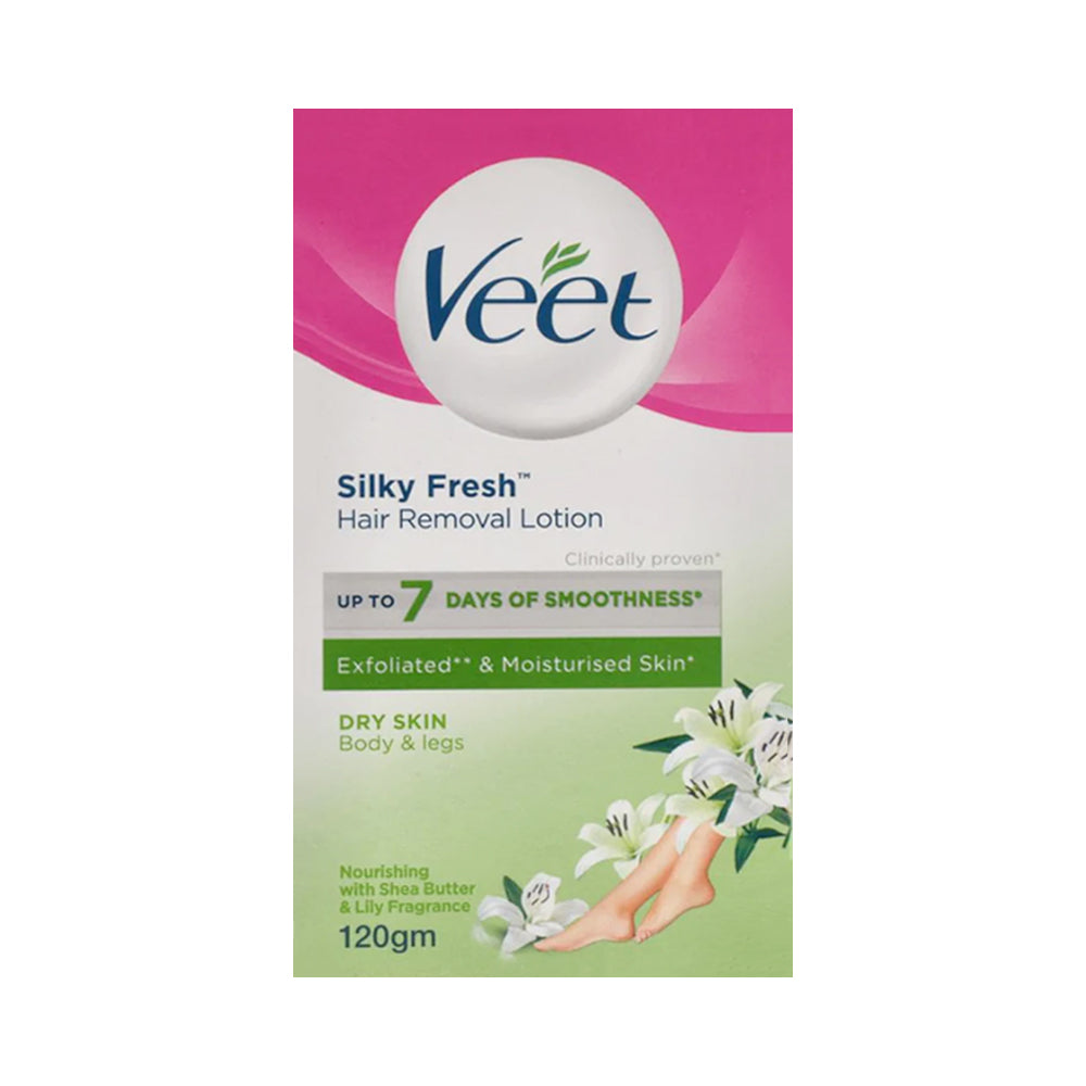 VEET HAIR REMOVAL LOTION DRY SKIN 120 GM
