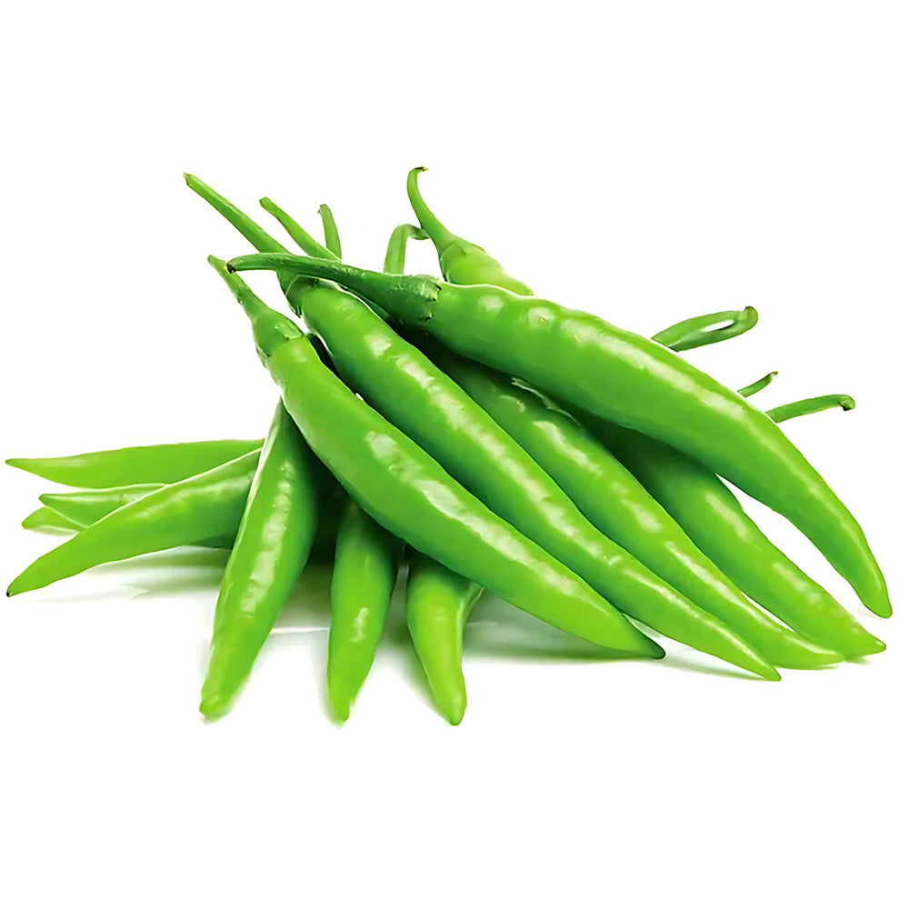 GREEN CHILLI(Sabz mirch) (1 KG TO 250 GM)