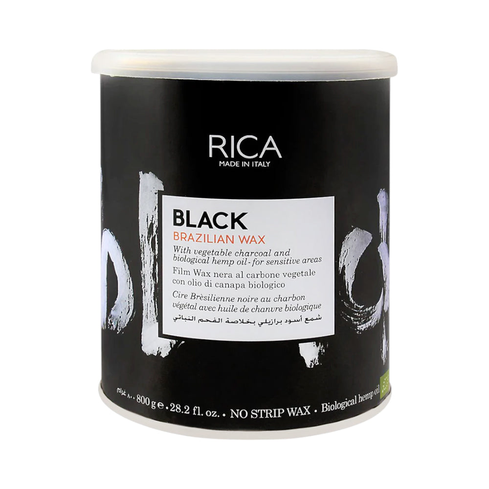RICA BLACK CHARCOAL BRAZILIAN WAX 800 ML BASIC