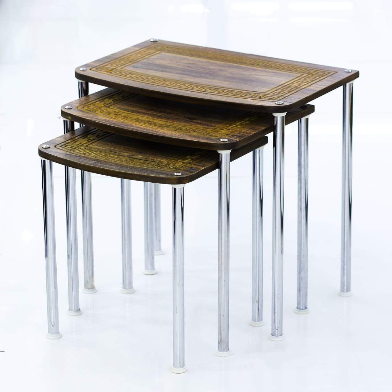 Table Set 3Pc Carving 034