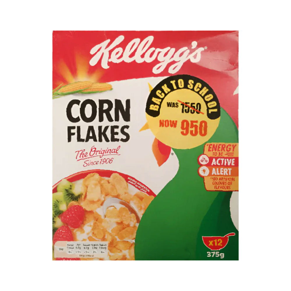 KELLOGGS CEREAL CORN FLAKES 375 GM BASIC