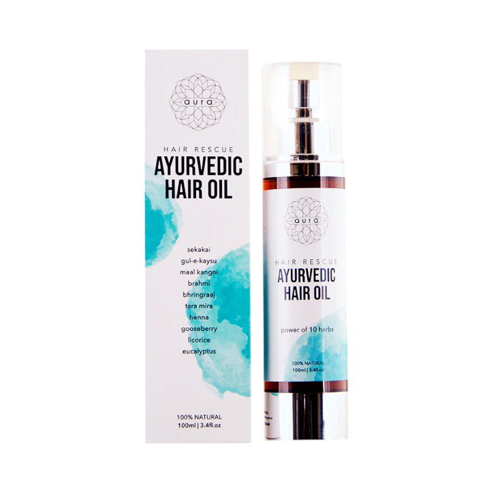 AURA HAIR RESCUE AYURVEDIC HAIR OIL 100ML
