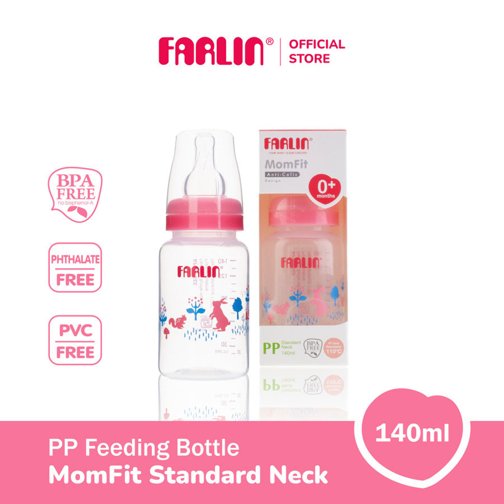 FARLIN BABY FEEDING BOTTLE MOMFIT 0M+140 ML AB-41011-G