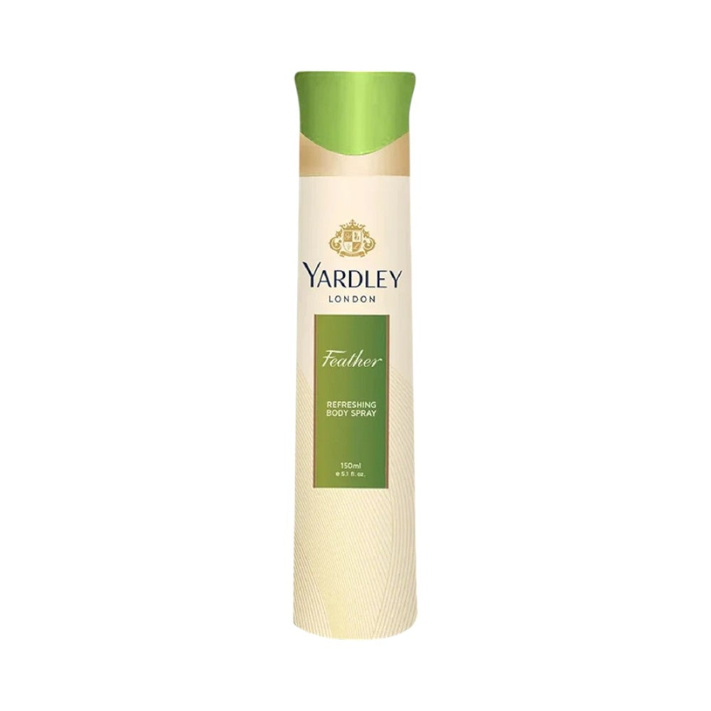 YARDLEY DEODORANT FEATHER REFRESHING 150 ML