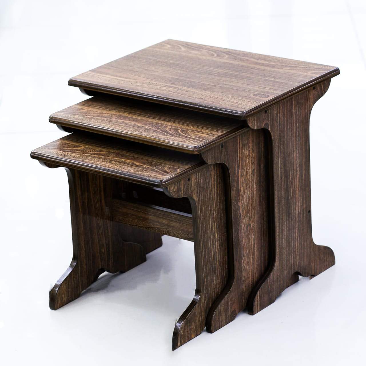 TABLE SET WOODEN 3 PCS