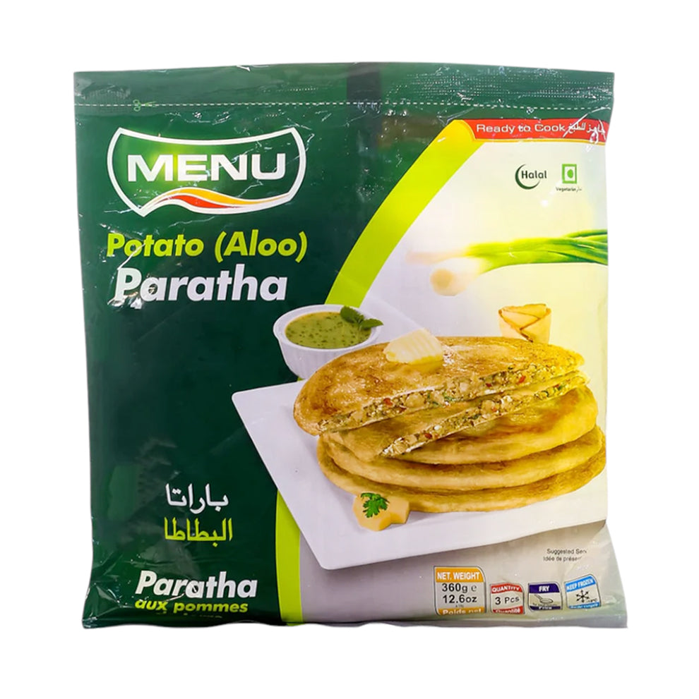 MENU ALOO PARATHA 3PCS 360GM