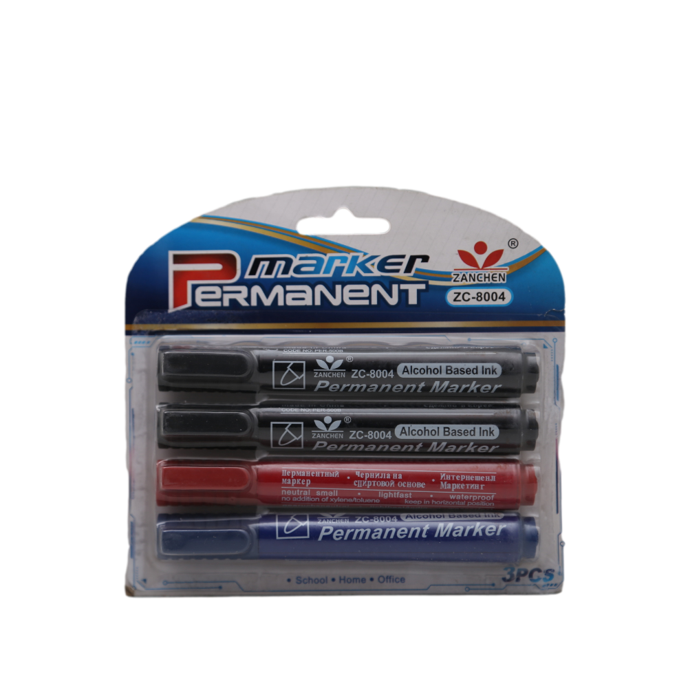Zc80004 Marker Permanent 4Pc Ir