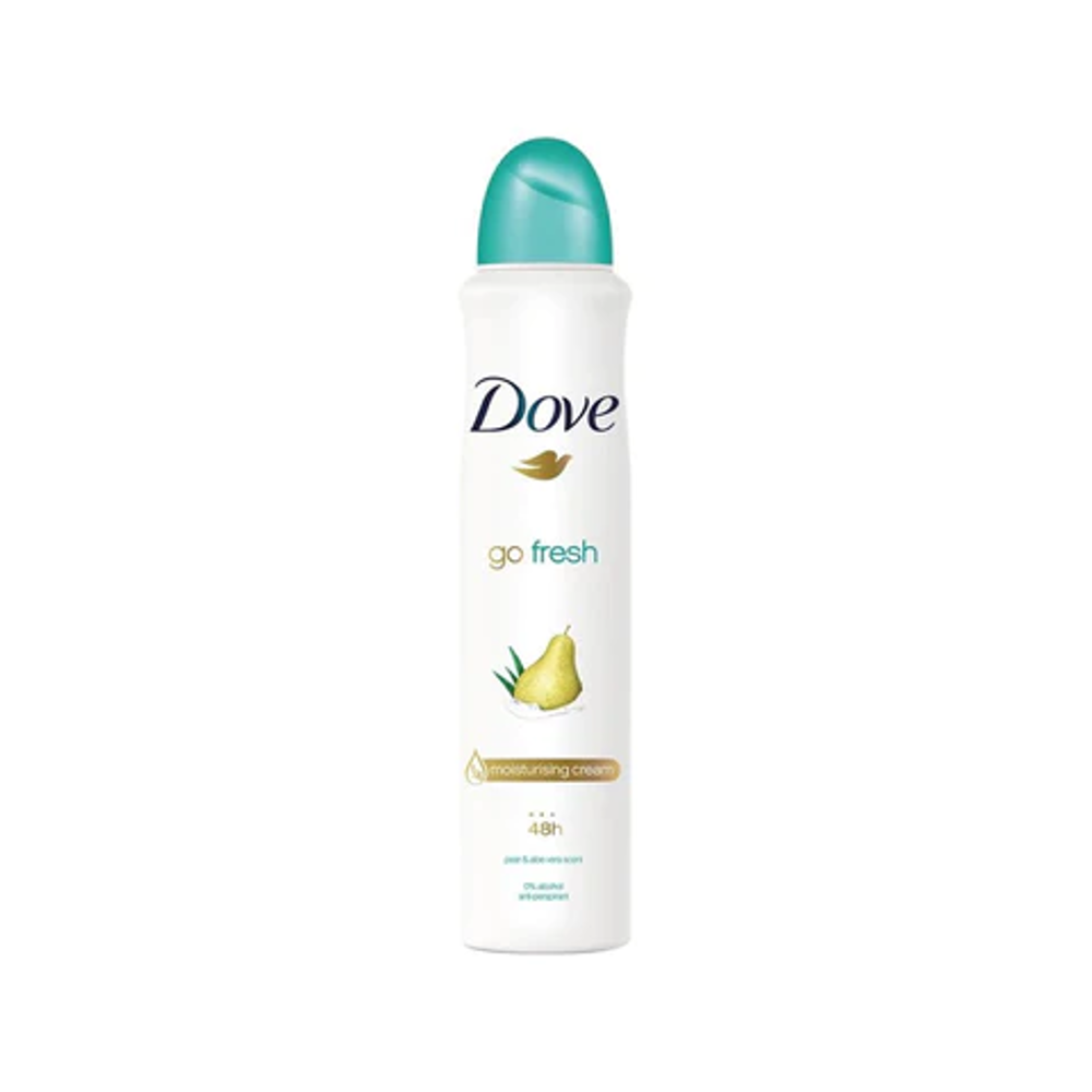 DOVE DEODORANT GO FRESH PEAR & ALOE VERA SCENT 250 ML