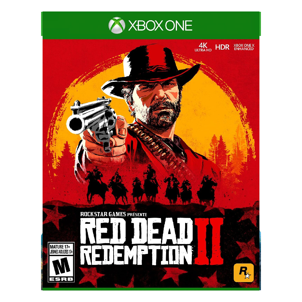 X Box One Game Disc Red Dead Red Emption 2