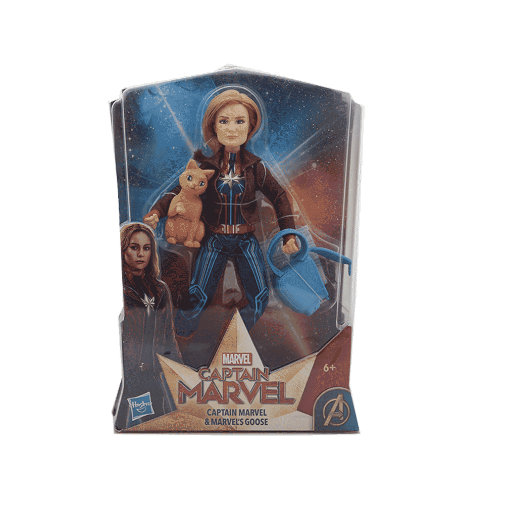 E4944 CAPTAIN MARVEL & MARVELS GOOSE FIGURE
