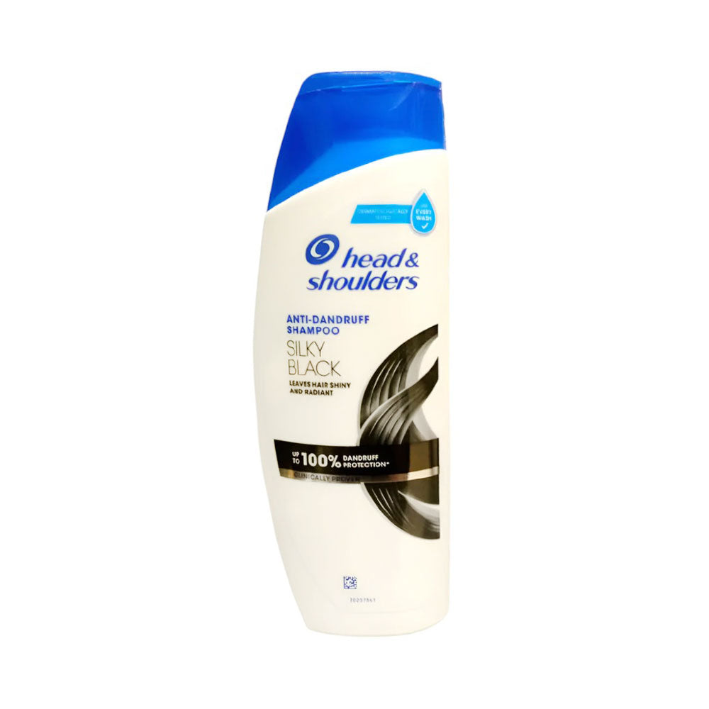 HEAD & SHOULDER SHAMPOO SILKY BLACK 185 ML