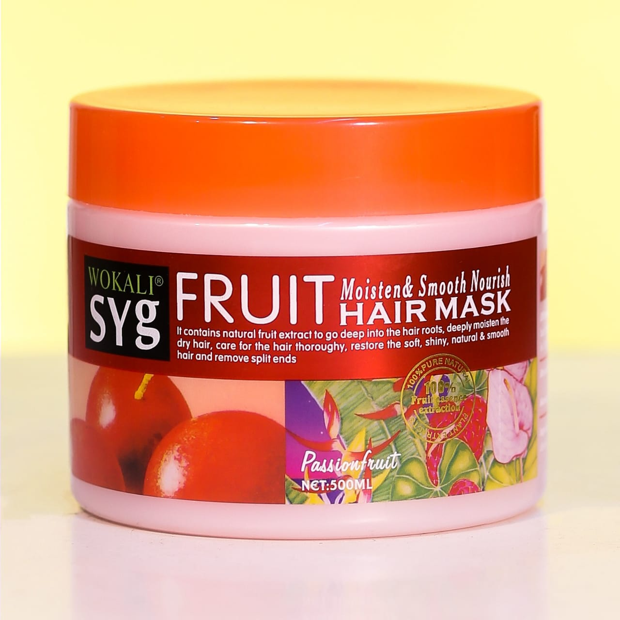 WOKALI SYG FRUIT HAIR MASK PASSION FRUIT WKL126 IR 500 ML