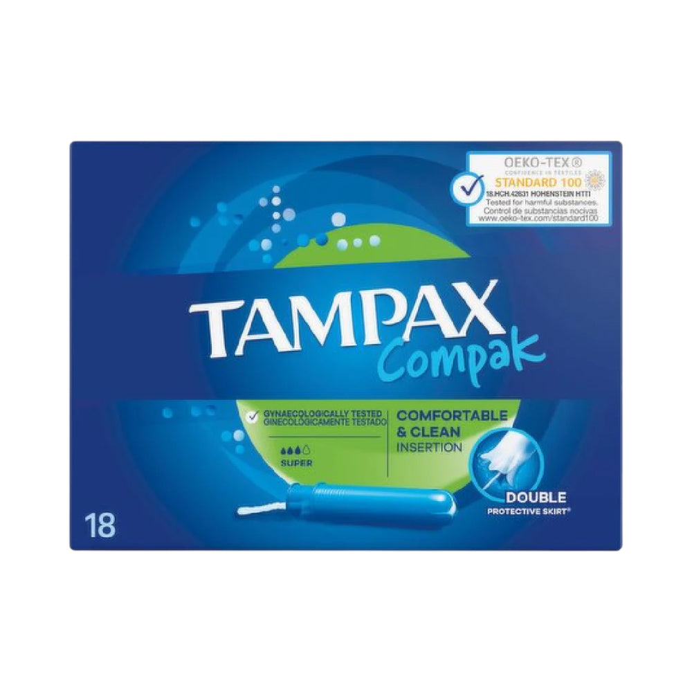 TAMPAX COMPAK PANTY LINER SUPER 18PC