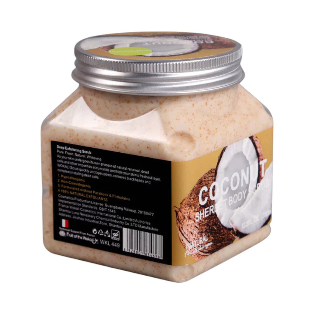 WOKALI BODY SCRUB COCONUT 350 ML WKL449