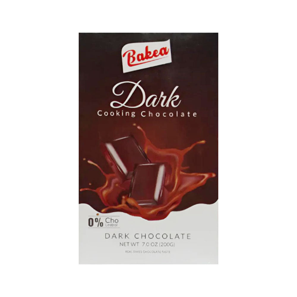 BAKEA COOKING CHOCOLATE DARK 200GM